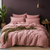 100% Cotton - Pink Rose Bed Sheet Set