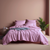 100% Cotton - Pink Lavender Bed Sheet Set
