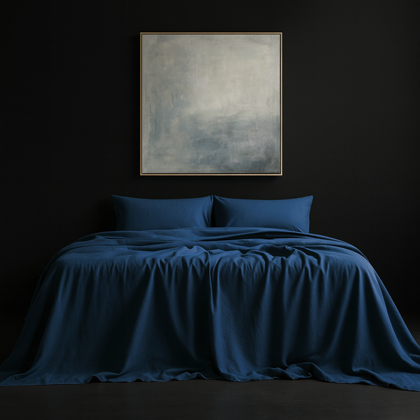 100% Cotton - Teal Bed Sheet Set